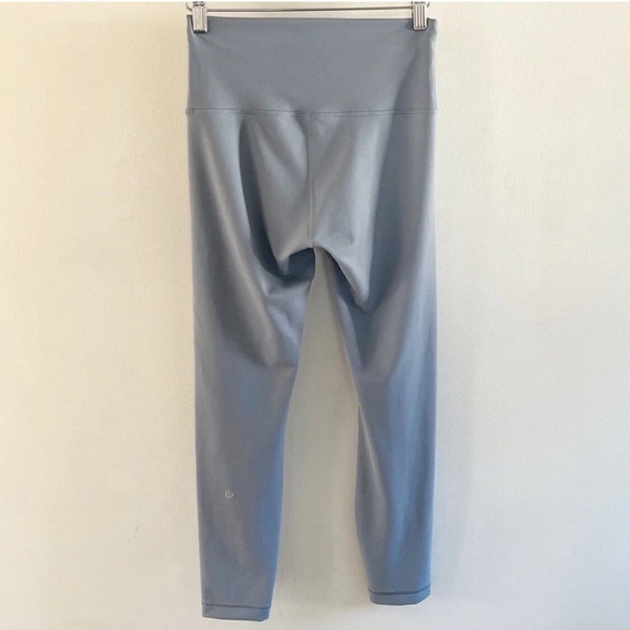 Lululemon Wunder Train High Rise Tight Chambray Blue 25” - Picture 7 of 7